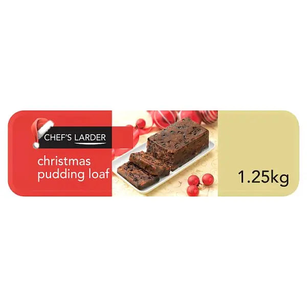 Chef's Larder Christmas Pudding Loaf 1.25kg