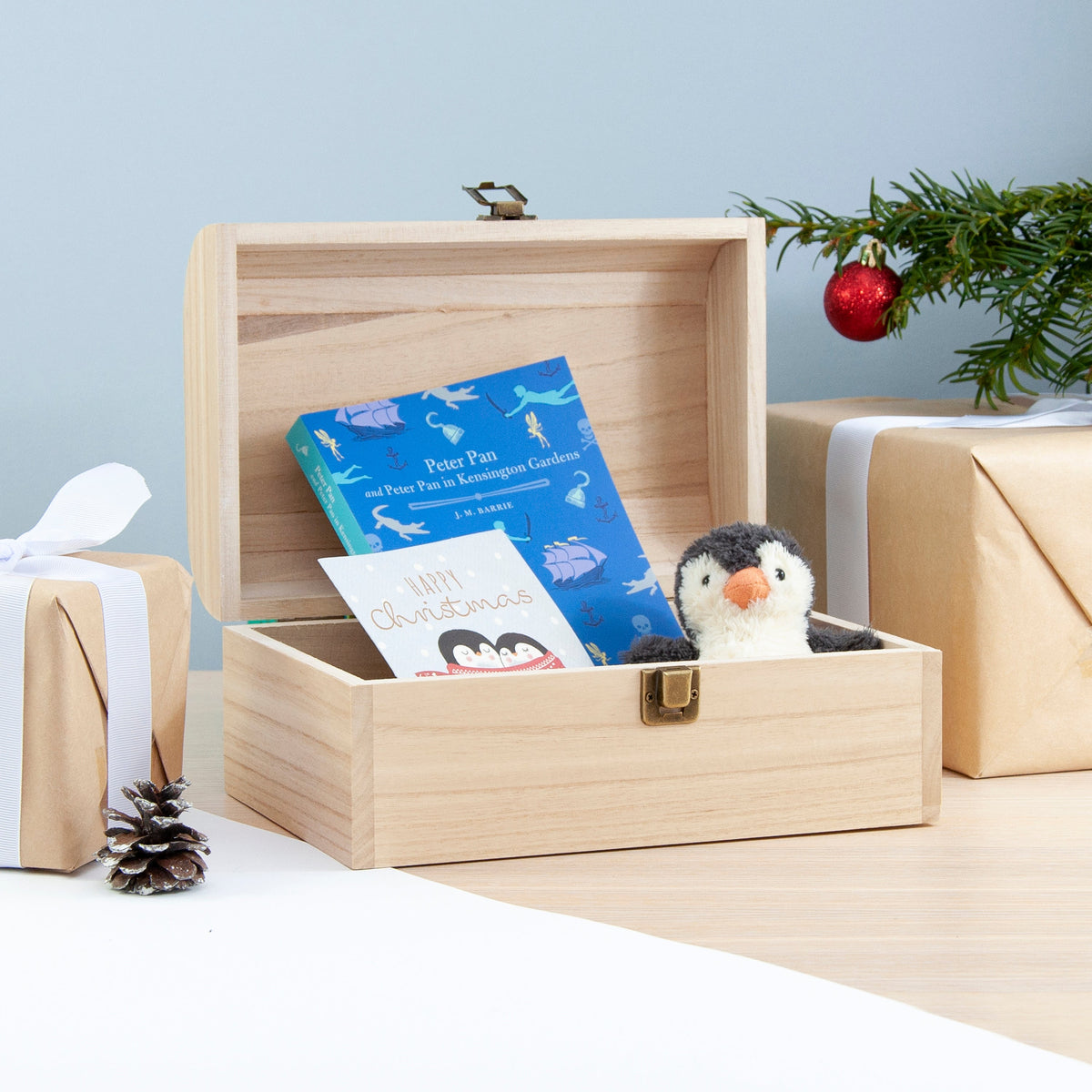Personalised Traditional Family Christmas Eve Chest