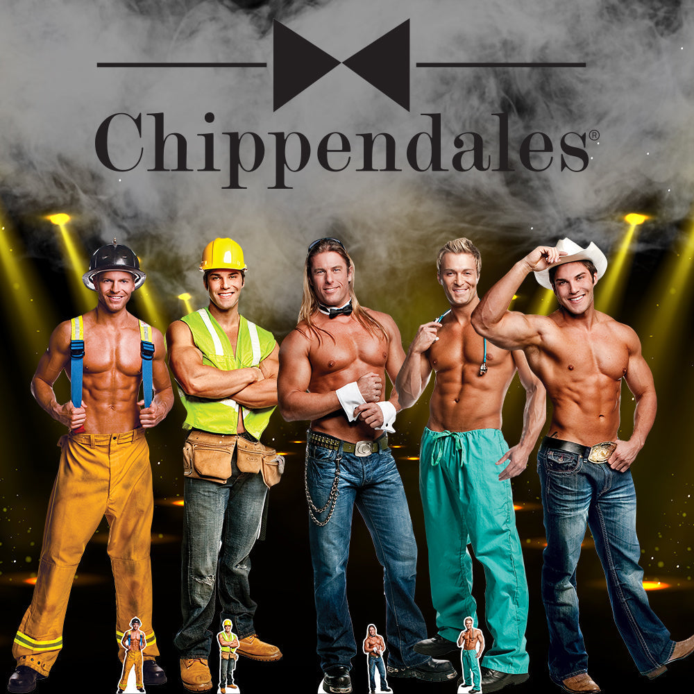 SC2156 Fireman Chippendale Cardboard Cut Out Height 175cm