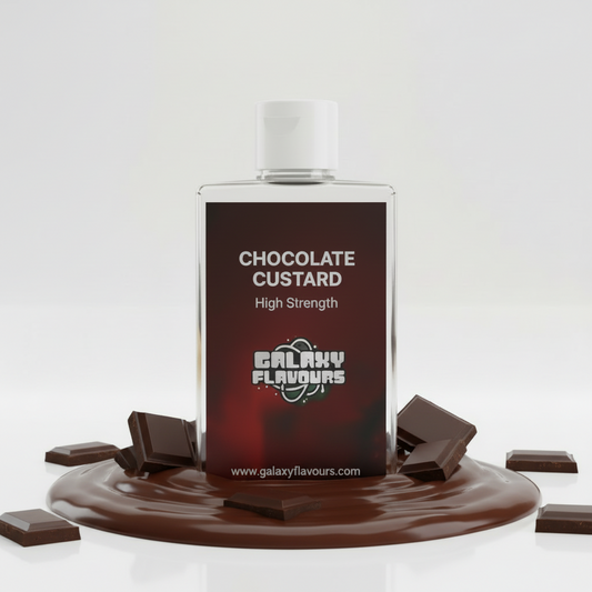 Chocolate Custard Food Flavouring Concentrate – Professional High Strength – 250ml