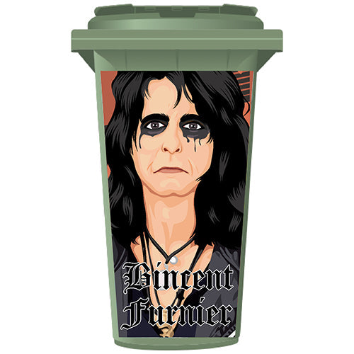 Alice Cooper (BINcent Furnier) Bin Sticker