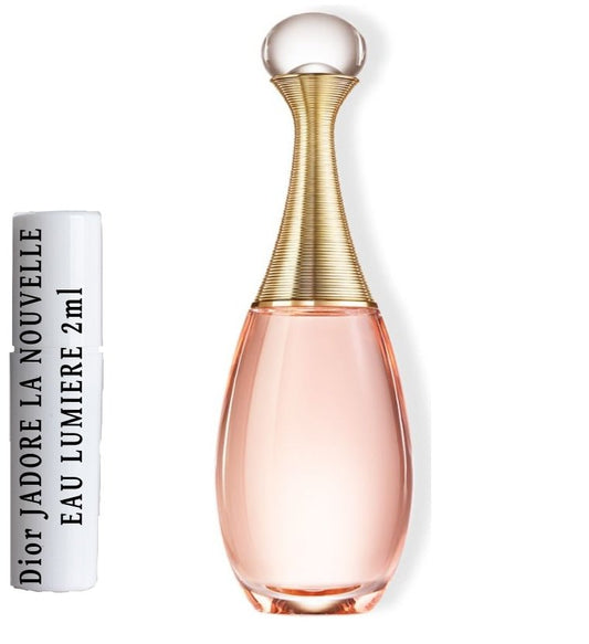 Christian Dior JADORE LA NOUVELLE EAU LUMIERE samples