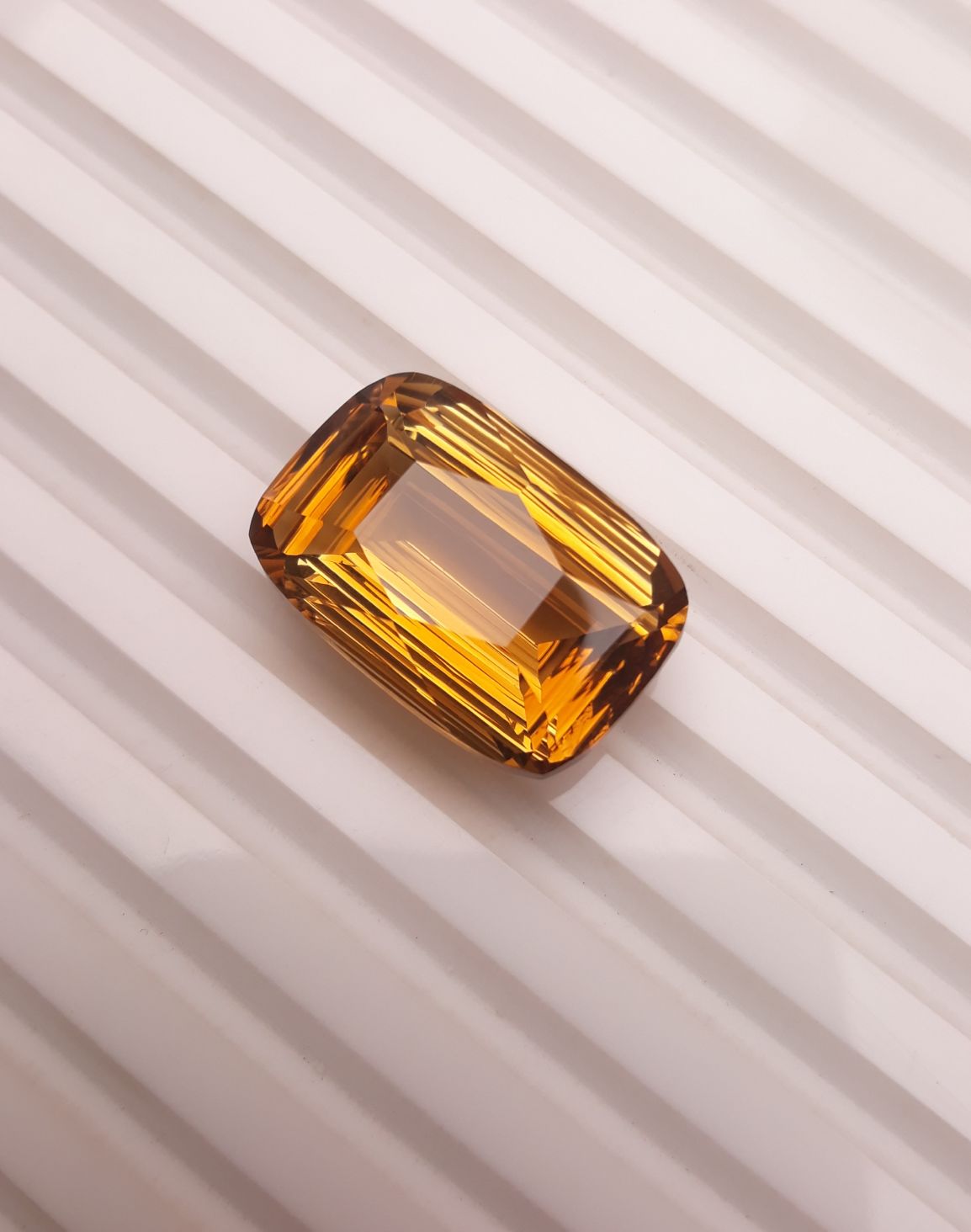 22.4ct Natural Transparent Best Quality Citrine For Sale - Golden Citrine - November Birthstone - 22x15x10mm