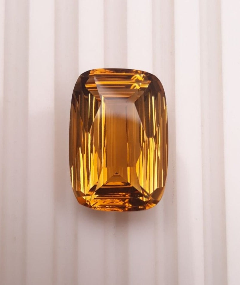 22.4ct Natural Transparent Best Quality Citrine For Sale - Golden Citrine - November Birthstone - 22x15x10mm