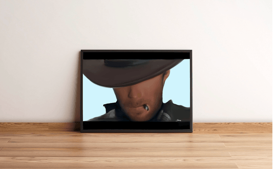 Clint Eastwood Print – The Man with No Name Art