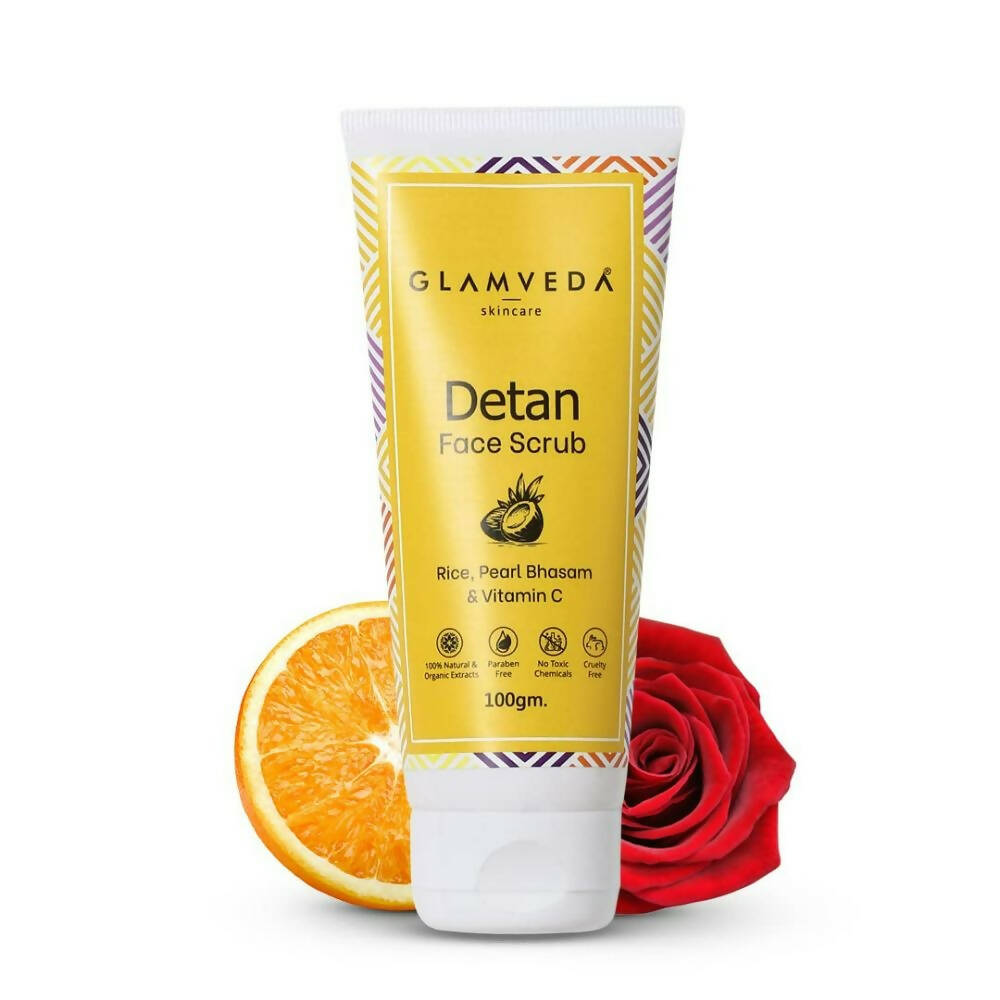 Glamveda Detan Face & Body Scrub