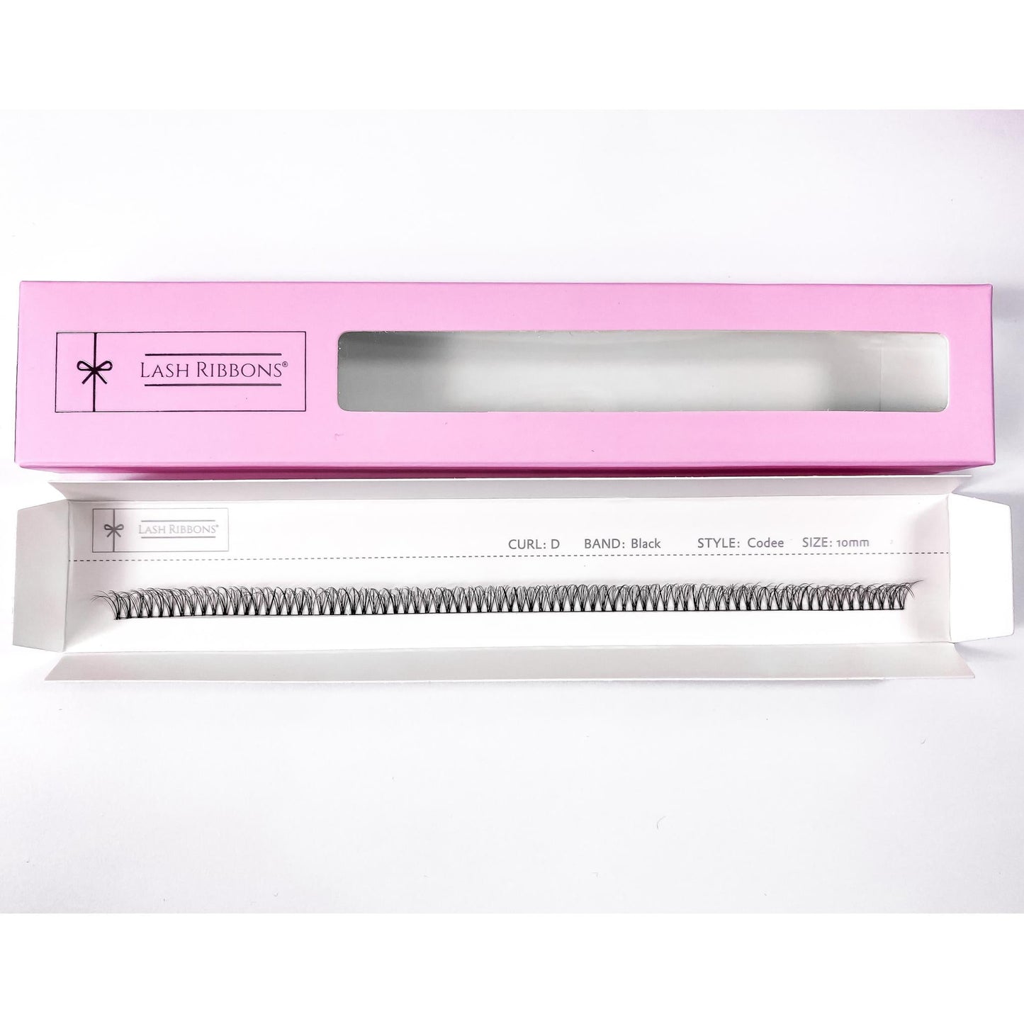 3D 'D' Curl Black Lash Ribbons® Starter Kit (With Ultimate Bond)