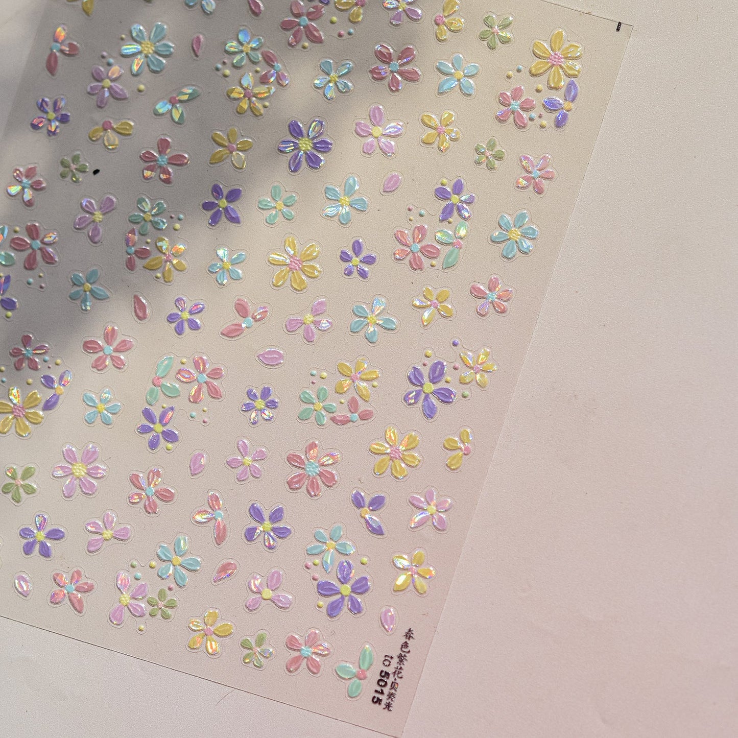 Hello Claws | Colourful Spring Flower Nail Deco Sticker