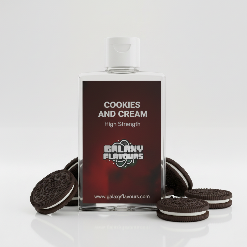 Cookies and Cream Food Flavouring Concentrate – Professional High Strength – 50ml
