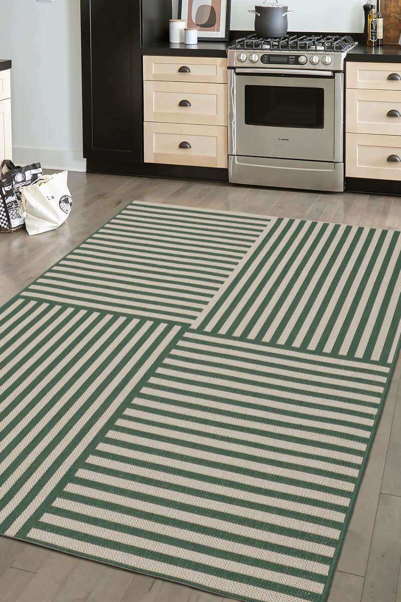 County Multistripe Rug – Indoor/Outdoor Use