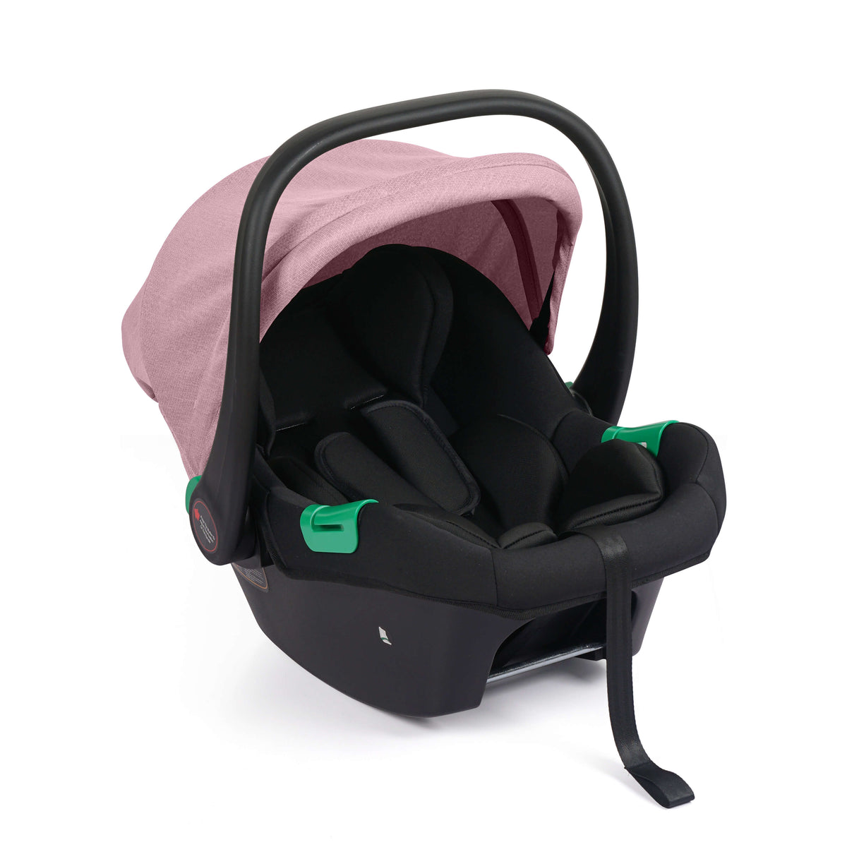 For Your Little One Cruise 3 In 1 Travel System With Car Seat And ISOFIX Base - Blush Rose (Free Cupholder And Seat Liner Included!)