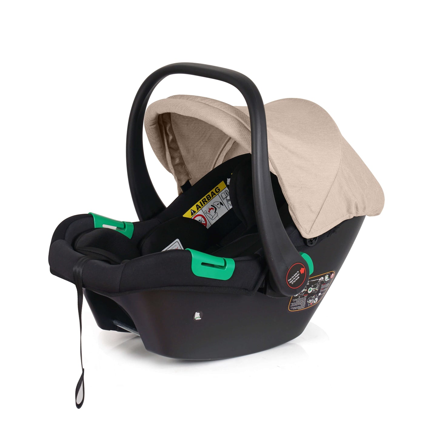 For Your Little One Cruise 3 In 1 Travel System With Car Seat - Dune Beige (Free Cupholder And Seat Liner Included!)