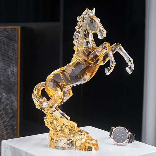 Luxury Crystal Horse Statue
