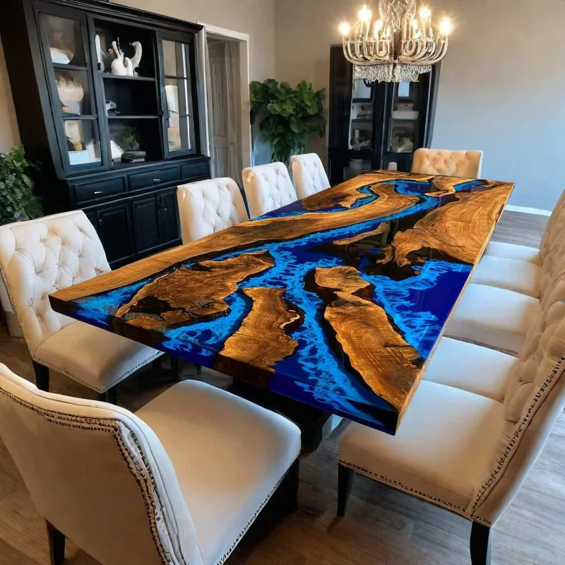 Olive Wood Slab 120 x 70 cm for Epoxy Resin Tables