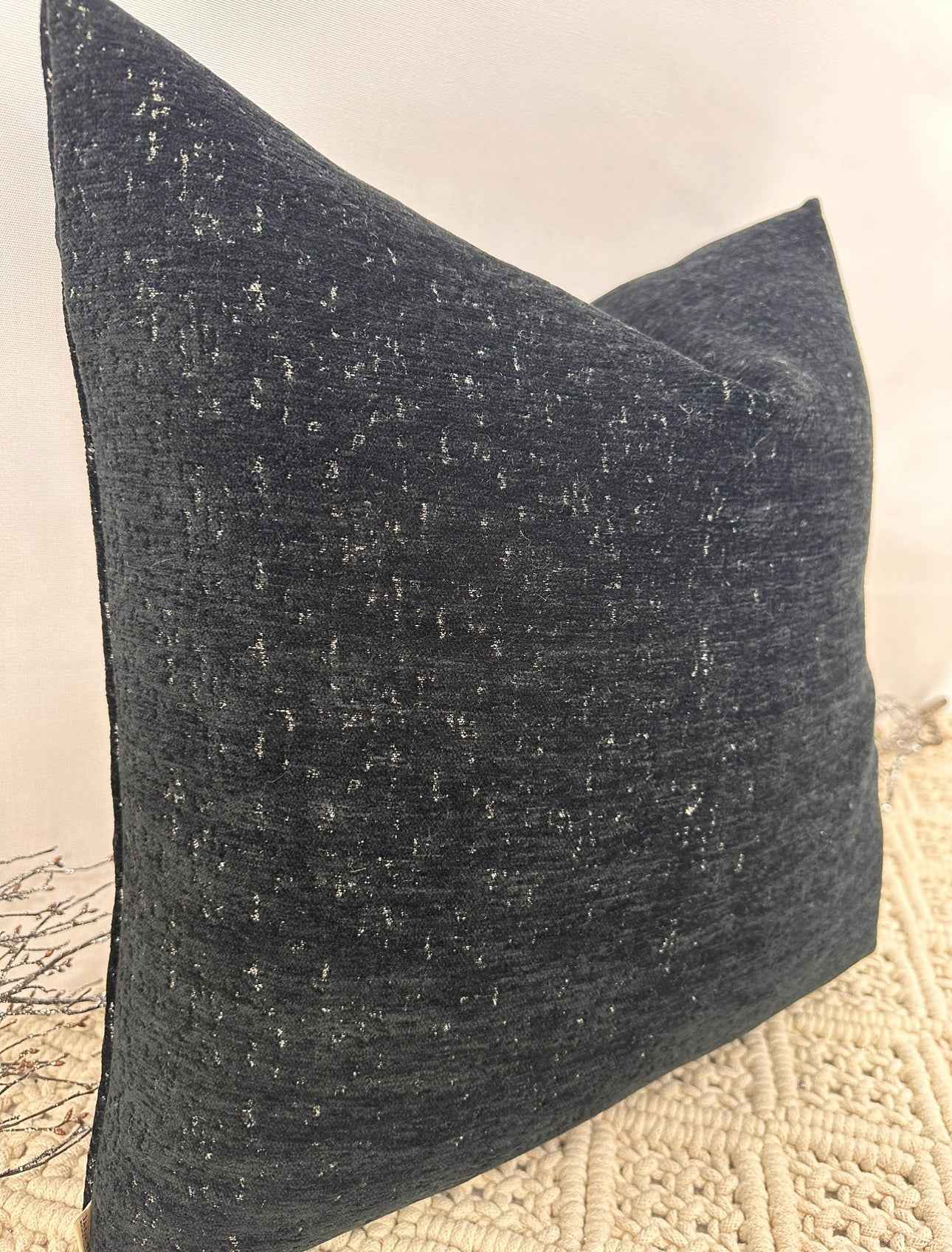 The Couture Cushion - The Black Anissa - Style No. 65