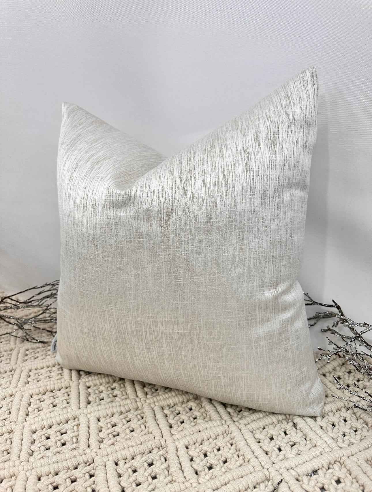 The Couture Cushion - The Champagne Alpina - Style No. 14b