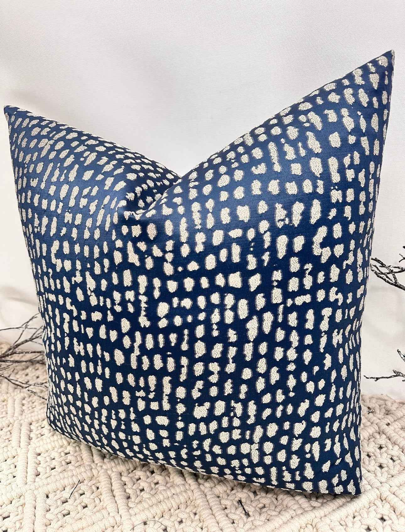 The Couture Cushion - The Navy Natale - Style No. 183