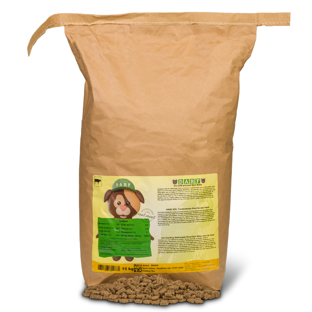 Darf Complete Dry Dog Food - Beef (14kg)