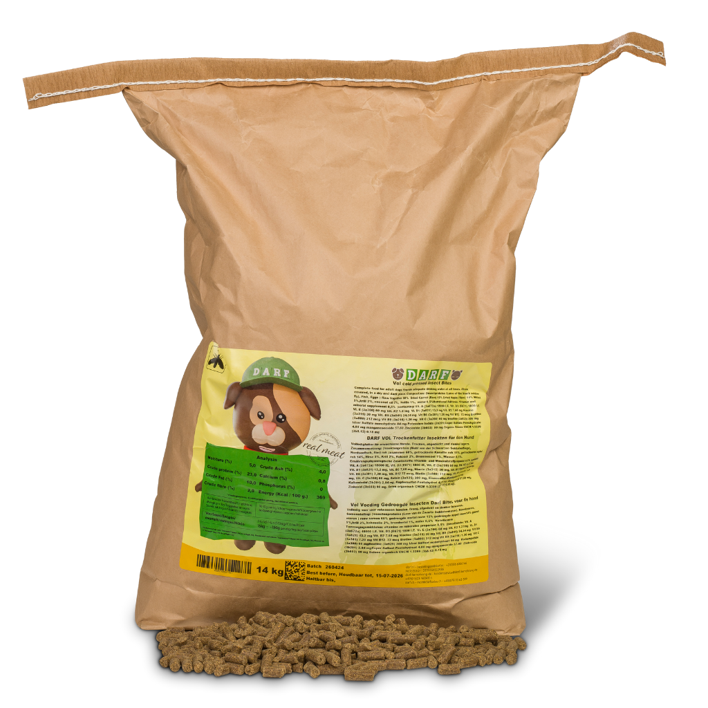 Darf Hypoallergenic Complete Dry Dog Food - Insect (14kg)