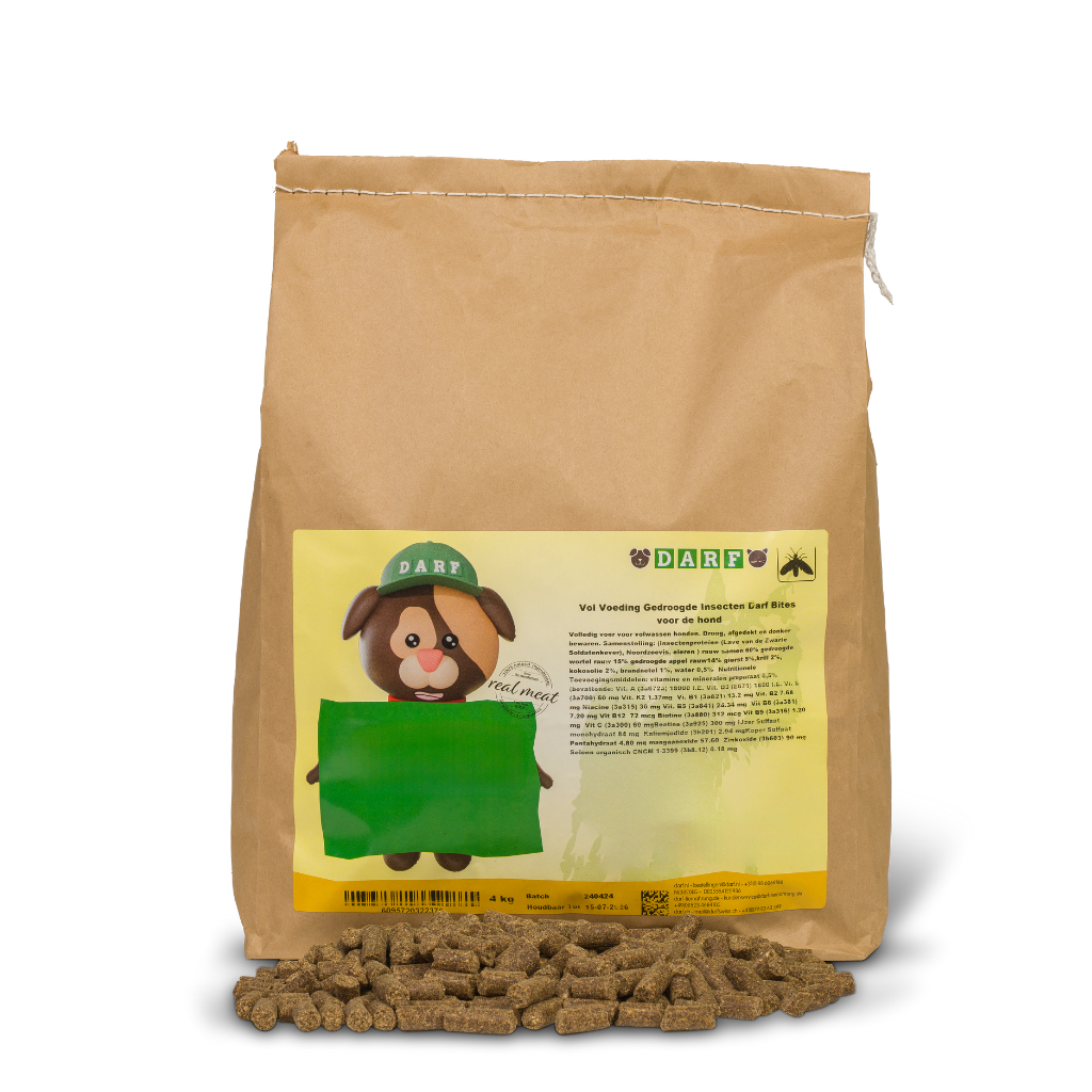 Darf Hypoallergenic Complete Dry Dog Food - Insect (4kg)