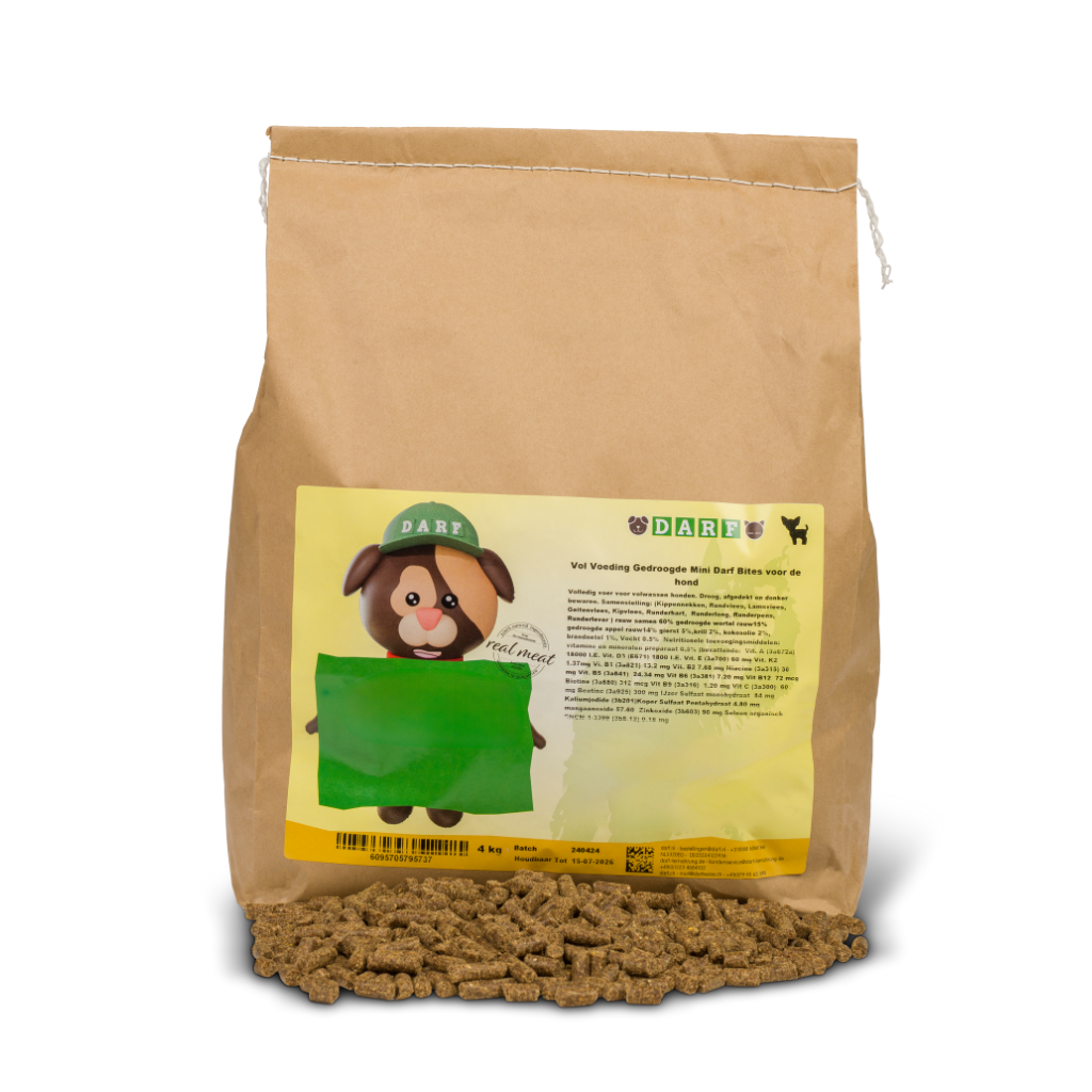 Darf Complete Dry Dog Food for Small Dogs (4kg)