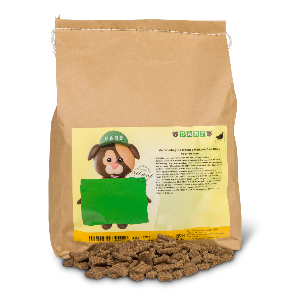 Darf Complete Dry Dog Food - Turkey (4kg)