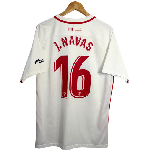 2018-19 Sevilla Home Shirt “Navas 16” - XL