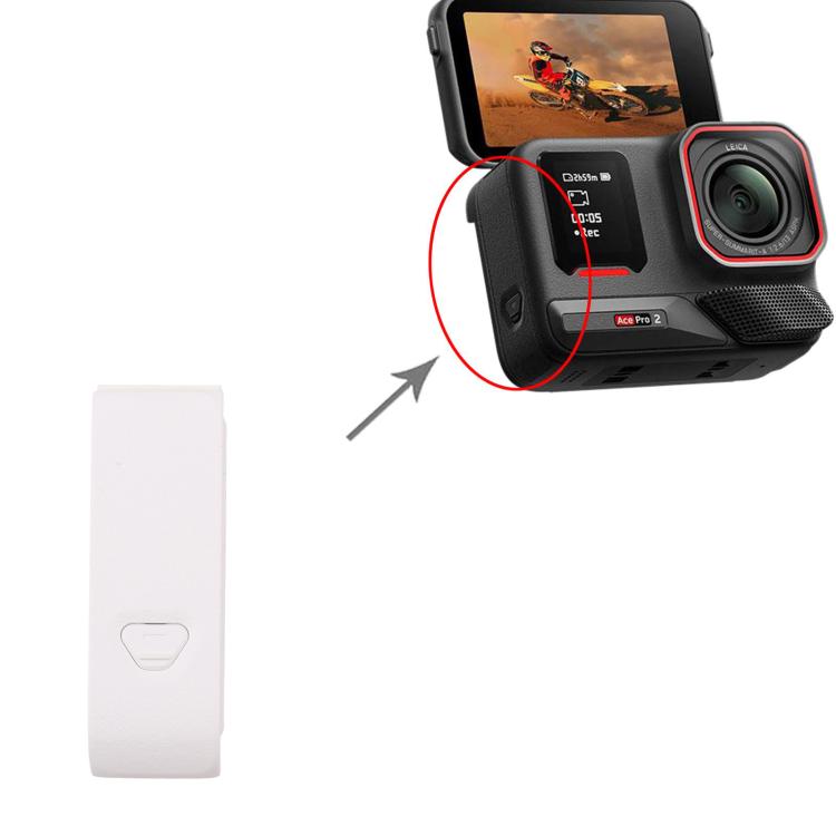 For Insta360 Ace Pro 2 Original Battery Side Cover, For Insta360 Ace Pro 2(Original)