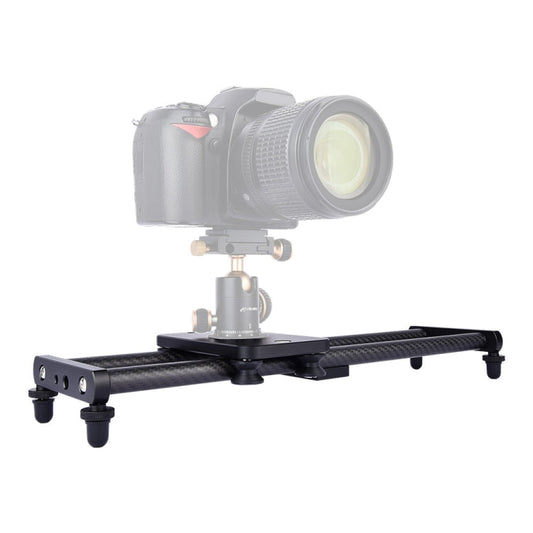 YELANGU L40T 40cm Carbon Fiber Slide Rail Track for SLR Cameras / Video Cameras, L40T 40cm