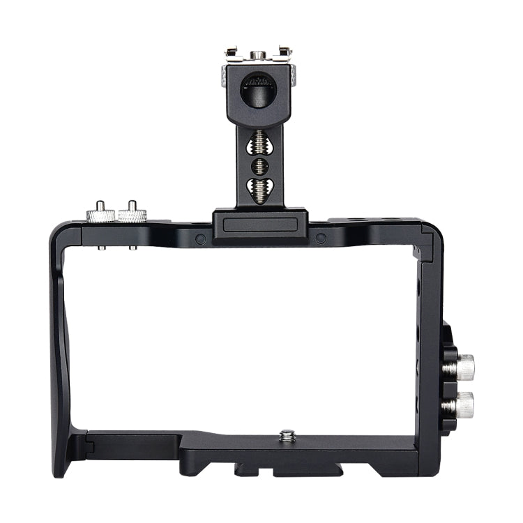 YELANGU C6 Camera Video Cage Handle Stabilizer for Sony A6000 / A6300 / A6500 / A6400, Handle Stabilizer