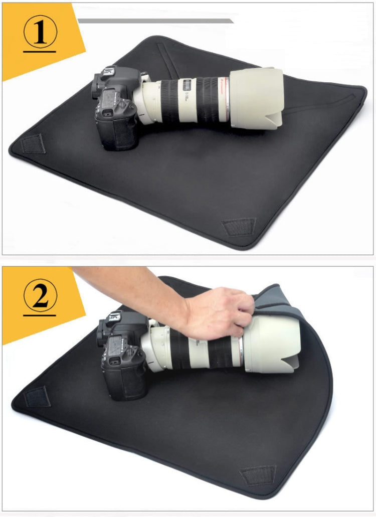 Shockproof Neoprene Bag Magic Wrap Blanket for Canon / Nikon / Sony Camera Lens, Size: 45 x 45cm, 45 x 45cm