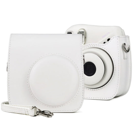 Retro Full Body PU Leather Case Camera  Bag with Strap for FUJIFILM instax mini 7+, For FUJIFILM Instax Mini 7+