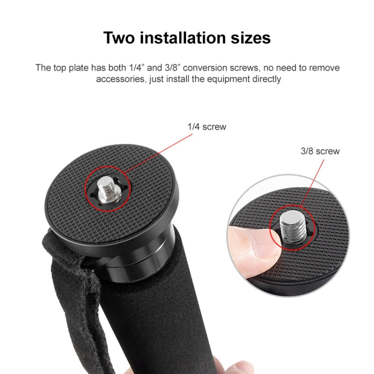 BEXIN P406C Camera Carbon Fiber Monopod Travel Live Selfie Bracket Holder, P406C