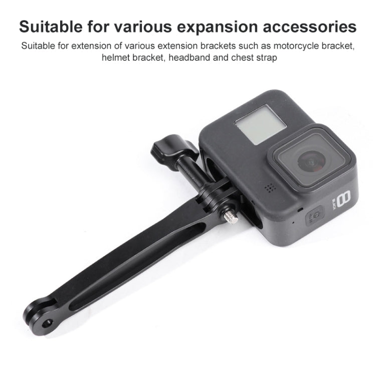 3 in 1 Joint Aluminum Extension Arm Grip Extenter for DJI, Insta360, GoPro and Other Action Cameras, 3 in 1