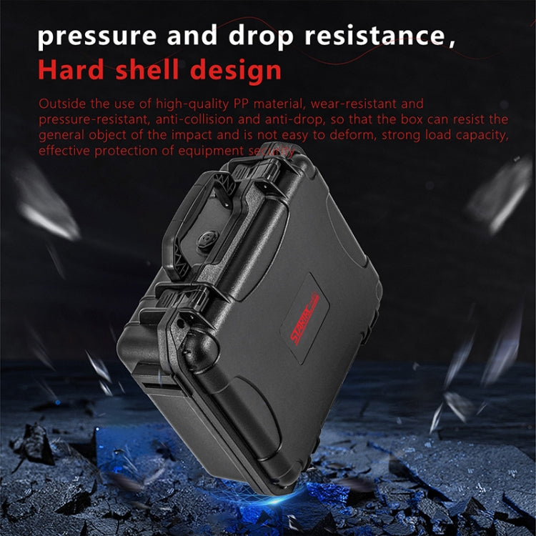 STARTRC Waterproof EVA PP Dual-layer Suitcase Storage Box For GoPro HERO13 Black /12 Black /11 Black /10 Black /9 Black (Black)