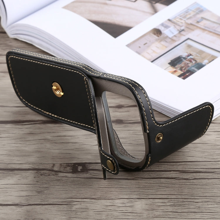1/4 inch Thread PU Leather Camera Half Case Base for Canon EOS 5D Mark IV / 5D Mark III, For Canon 5D4