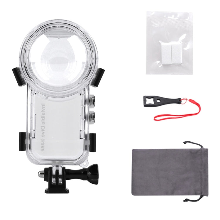 For Insta360 X3 Camera 50m Waterproof Sealed Diving Case, For Insta360 X3 50m Waterproof