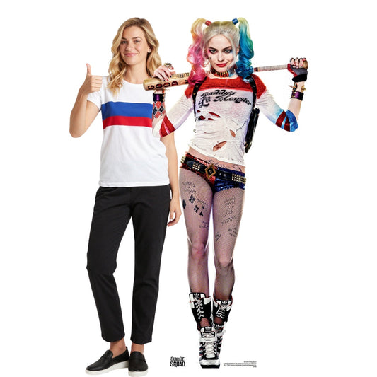 SC1220 Harley Quinn Margot Robbie Cardboard Cutout Height 171cm