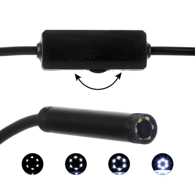 F99 HD Mobile Phone Endoscope, 8mm Waterproof Pipe Endoscope, Wifi Version, Hardwire, Length: 10m, Length: 10m