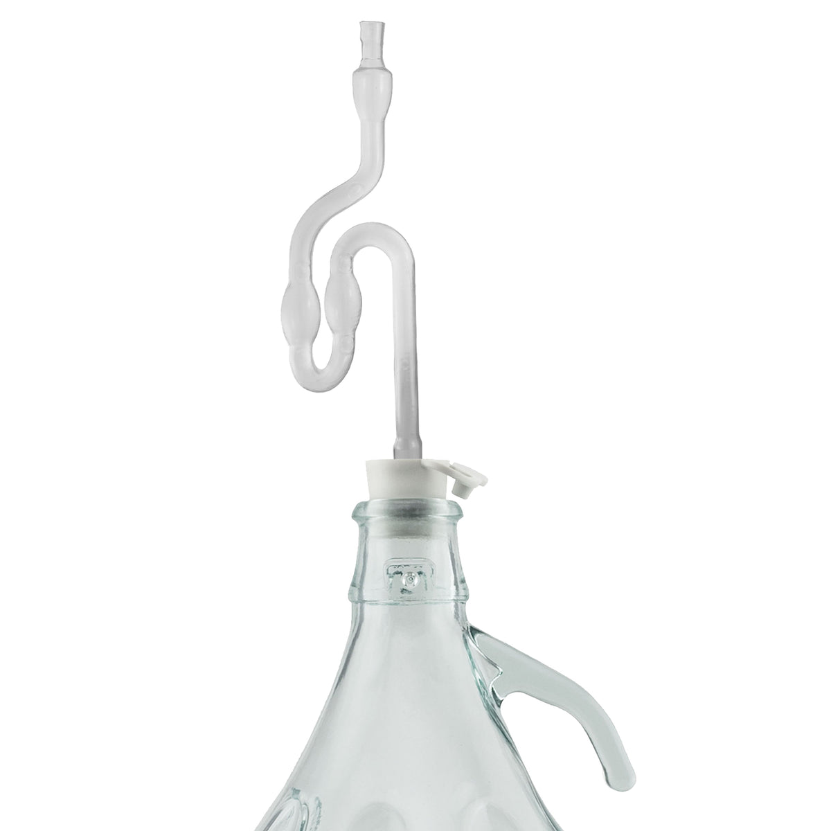 Glass Demijohn 5L 6 Pack Plain With Airlock and Bung for DIY Workshop Accessory
