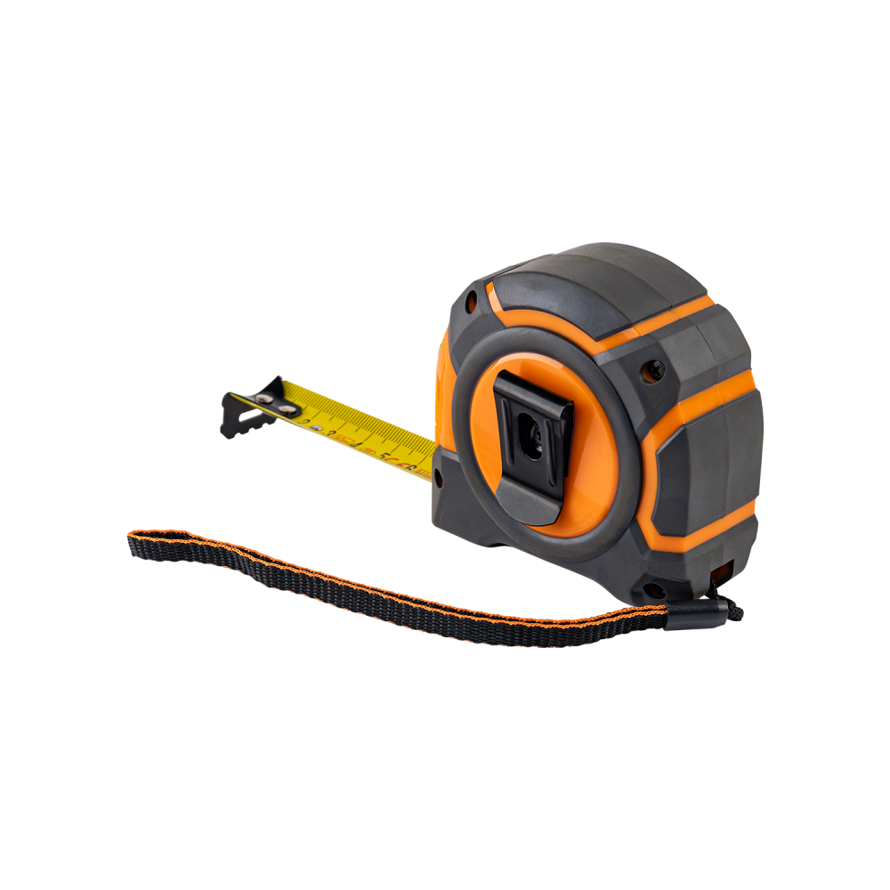 Snap Tape Measure 25mm Wide with Belt Clip (5m-10m) for DIY Workshop Accessory