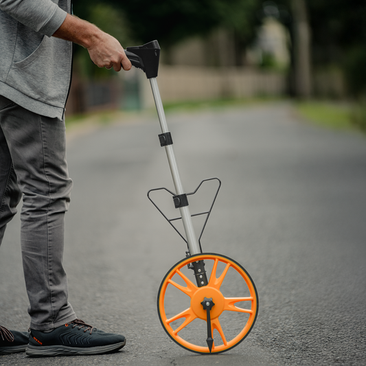Measuring Wheel with Digital Counter and Telescopic Handle Home and Garden Use