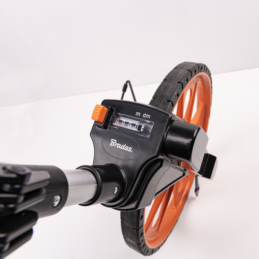Measuring Wheel with Mechanical Counter and Folding Handle Home and Garden Use