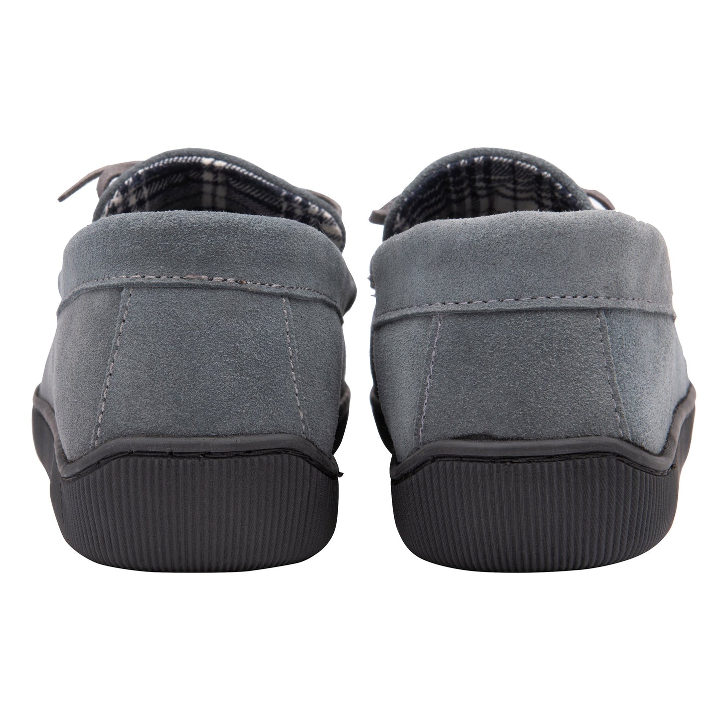 Mens Real Suede Leather Fleece Lined Slippers (6 Sizes)