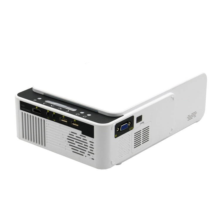 T5 100ANSI Lumens 1024x600 Resolution LED+LCD Technology Smart Projector, Support HDMI / SD Card / 2 x USB / Audio 3.5mm, Same Screen Version, Same Screen Version