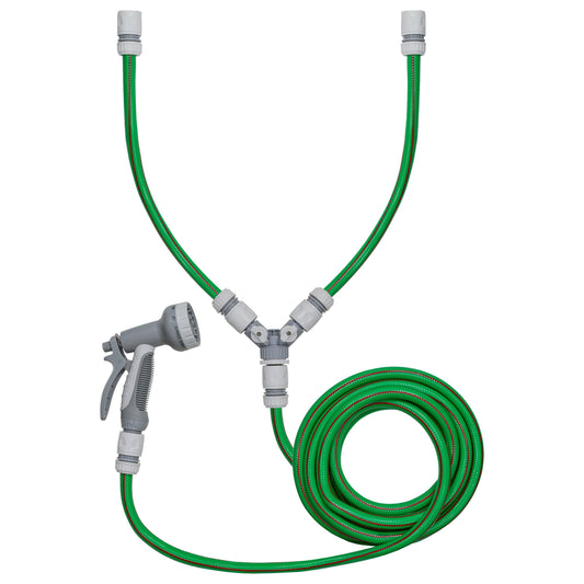 Dog Shower Mix Hot Cold Water with Valves Green for Multi Function Sprayer