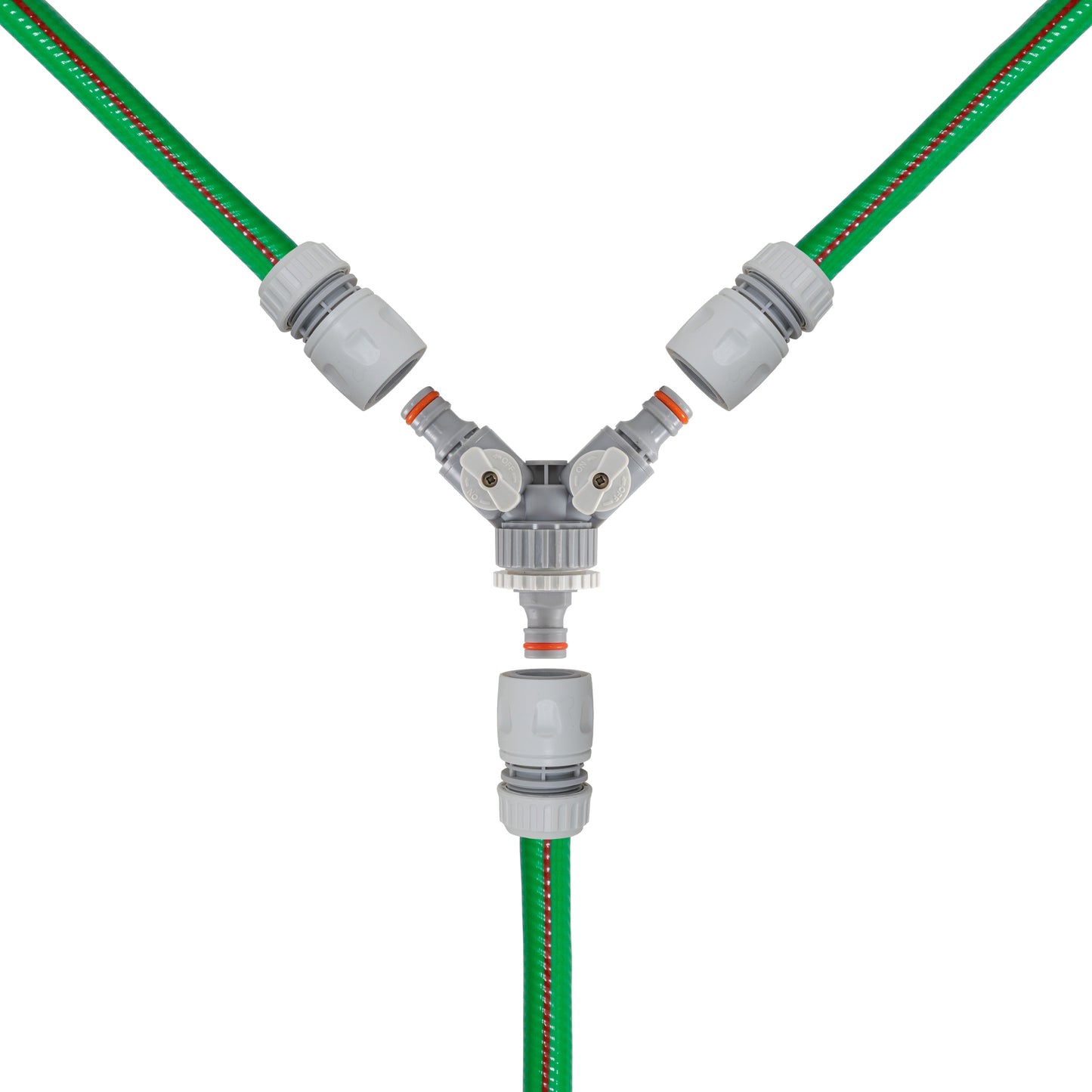 Dog Shower Mix Hot/Cold Water with Valves Green