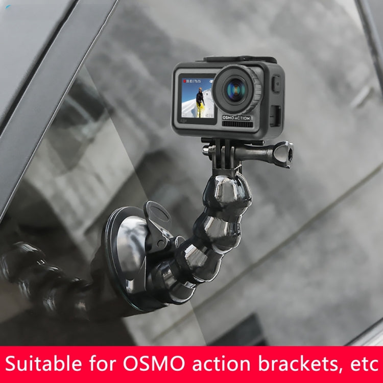 Suction Cup Jaws Flex Clamp Mount for GoPro, Insta360, DJI and Other Action Cameras