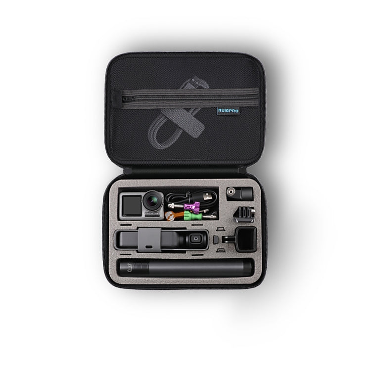 RUIGPRO Oxford Waterproof Storage Box Case Bag for DJI OSMO Pocket Gimble Camera / OSMO Action, Size: 24x16.5x8cm, RG51