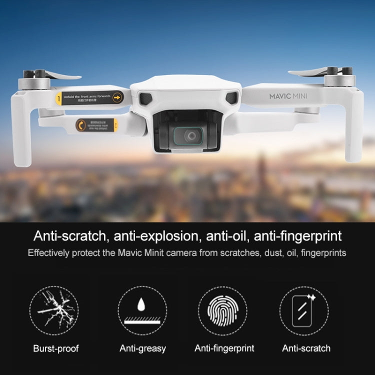 For DJI Mavic mini Explosion-proof Tempered Glass Drone Lens Film, For DJI Mavic mini